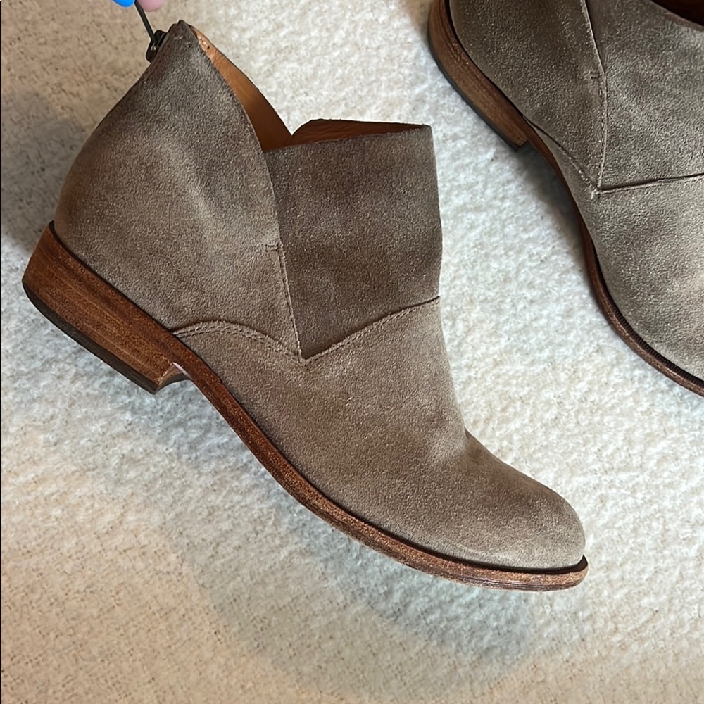 Kork-Ease Tan Ankle Boots